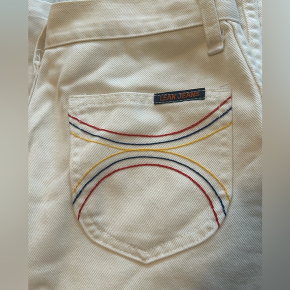 VINTAGE 70s Lean Jeans brand pants - Picture 1 of 3